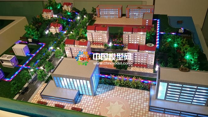 地源热泵系统沙盘模型，风源热泵系统沙盘模型