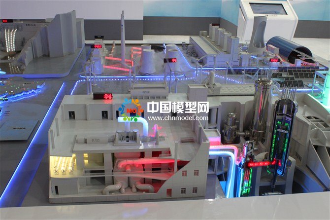 热电站模型，核电站模型，火力发电站沙盘