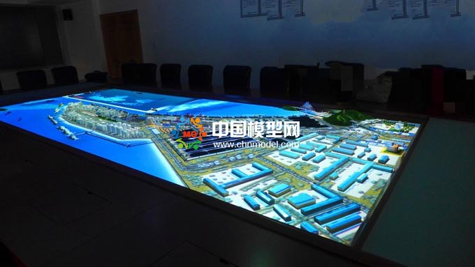 边防检查站指挥中心沙盘模型