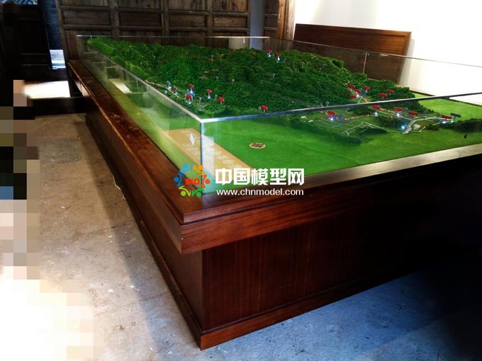 战争革命遗址沙盘模型