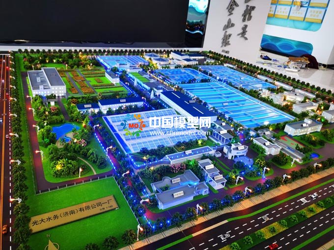 水环境综合治理沙盘模型