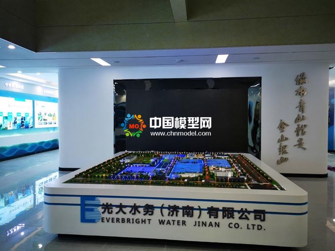 水环境综合治理沙盘模型