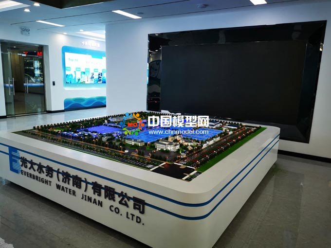 水环境综合治理沙盘模型