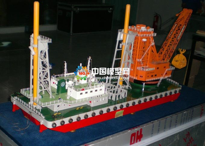 采油船模型，海上石油装备模型