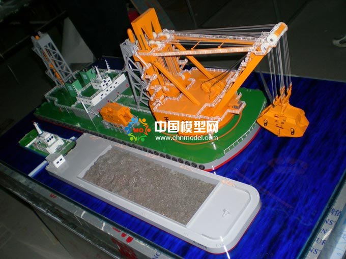 采油船模型，海上石油装备模型