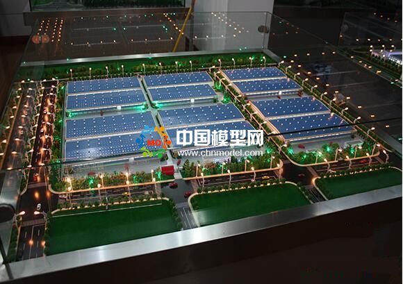 低碳节能物流园沙盘模型