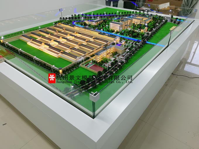 公安局拘留所沙盘模型，看守所沙盘模型