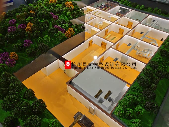 人防设备沙盘模型，通风设备沙盘模型
