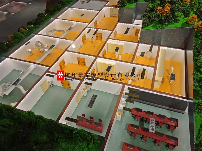 人防设备沙盘模型，通风设备沙盘模型