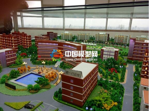 学校沙盘模型：信息工程信息工程学院沙盘模型