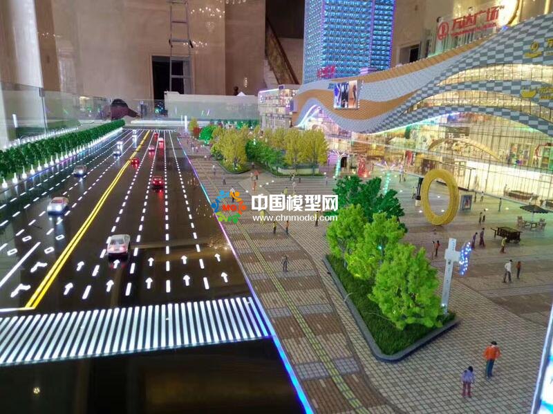 万达广场展示模型