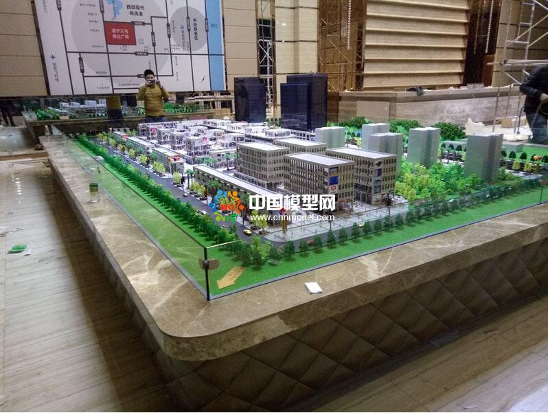义乌商贸城沙盘模型