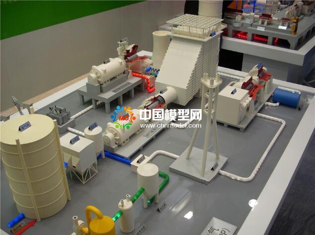 蒸汽联合循环发电技术沙盘模型