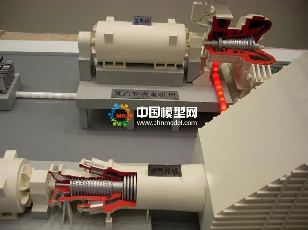 蒸汽联合循环发电技术沙盘模型