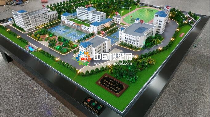 中学沙盘模型
