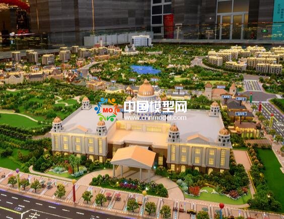 别墅沙盘模型配景的方式方法绝对很细腻