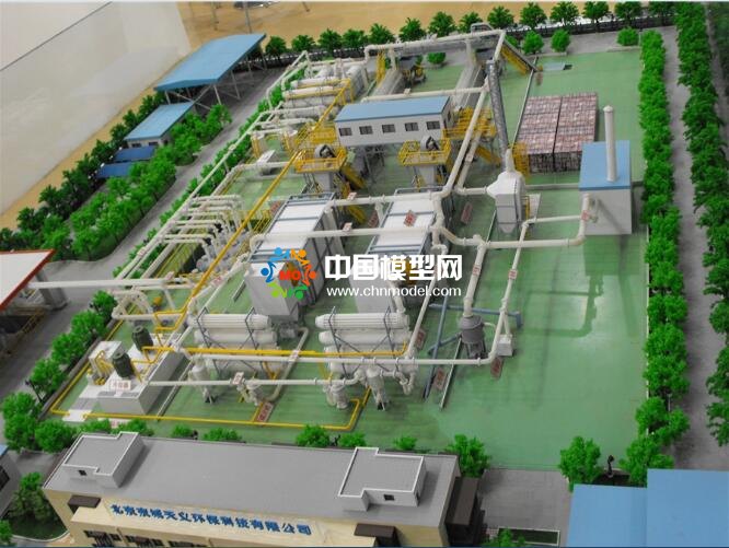 生活垃圾处理厂沙盘模型