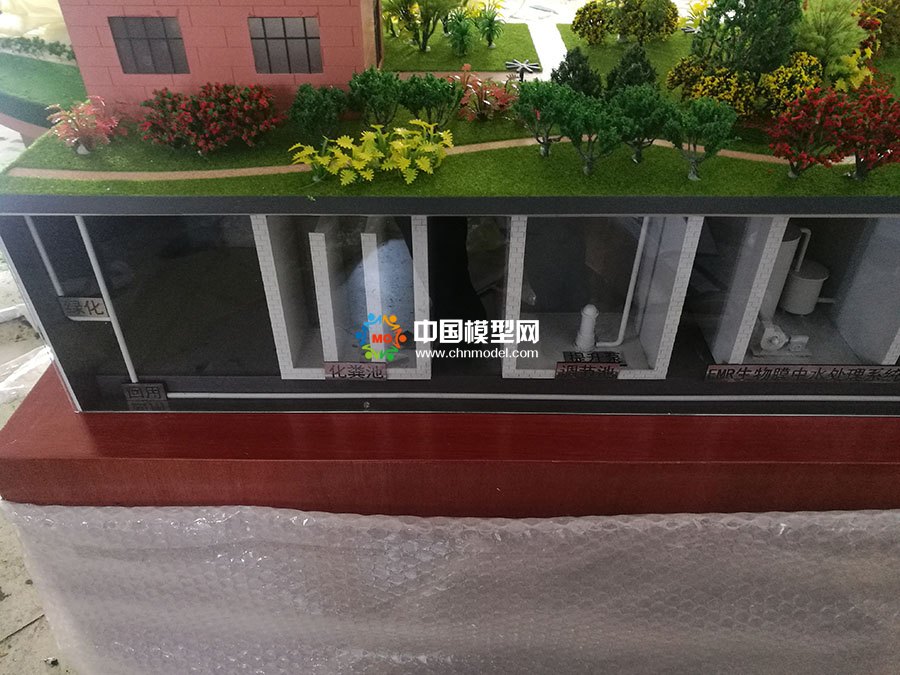 中水处理系统沙盘模型