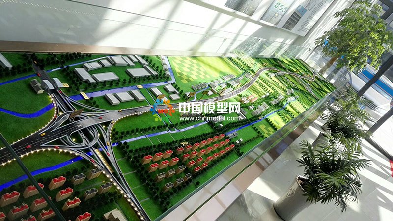 高速公路沙盘模型