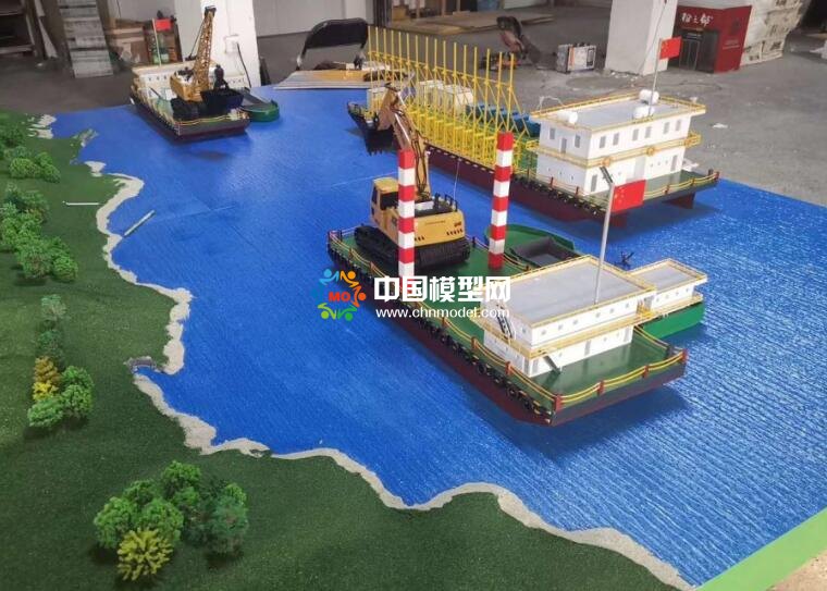 作业船模型