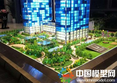 建筑模型材质多样性，不同特性表现不同效果