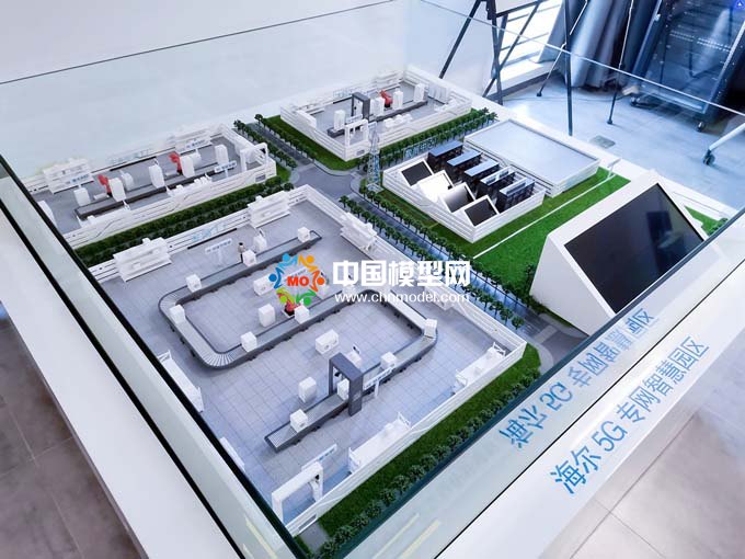 5G智慧工厂沙盘模型