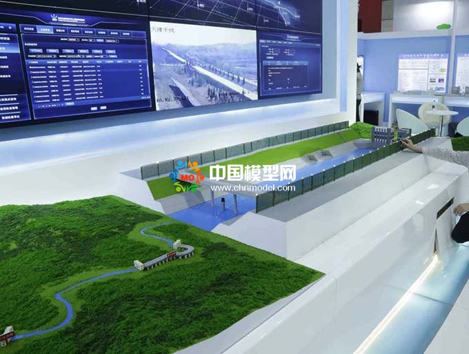 ​​​​​​​南水北调工程沙盘模型