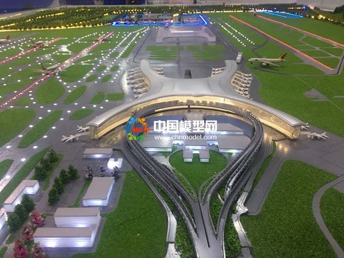 机场物流园沙盘模型