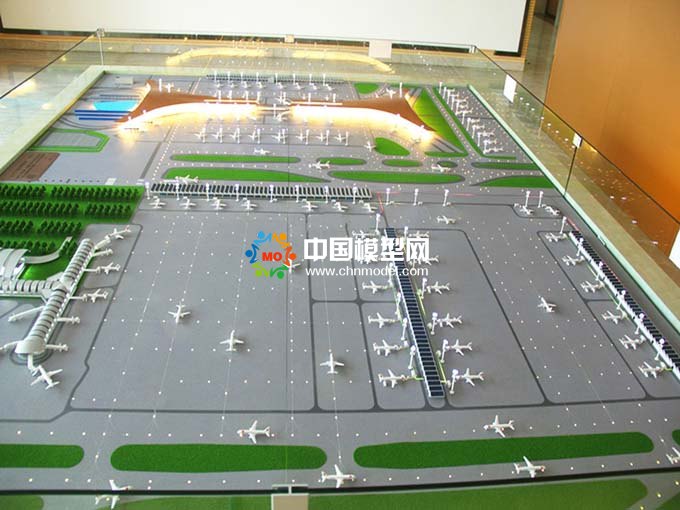 双流国际机场沙盘模型