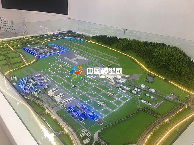机场物流园沙盘模型