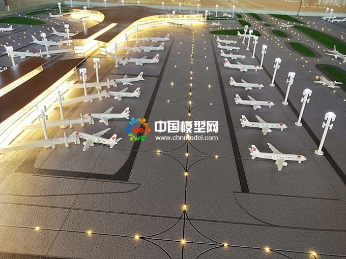 双流国际机场沙盘模型