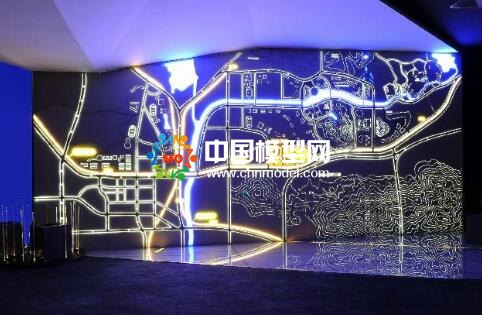 楼盘区域壁挂模型根据项目项目特色选材