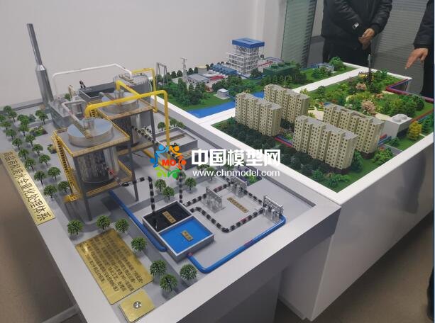 高盐废水处理沙盘模型