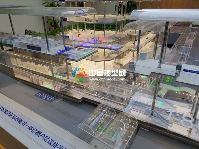 地铁换乘站模型