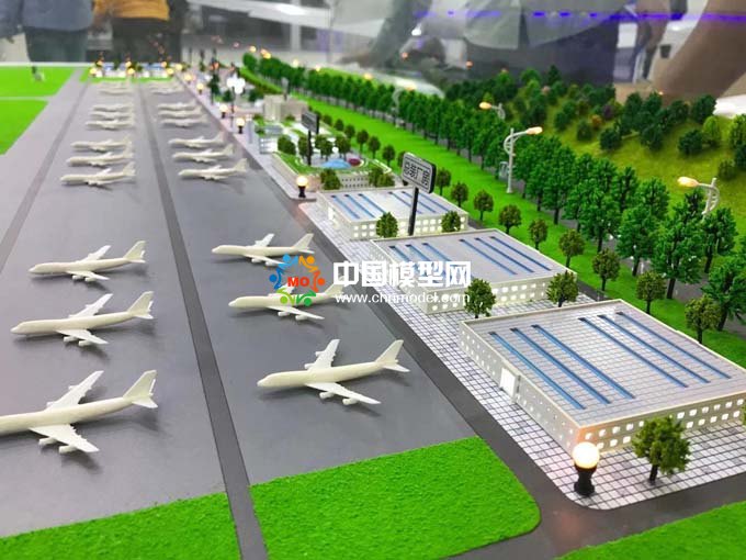 通航基地沙盘模型