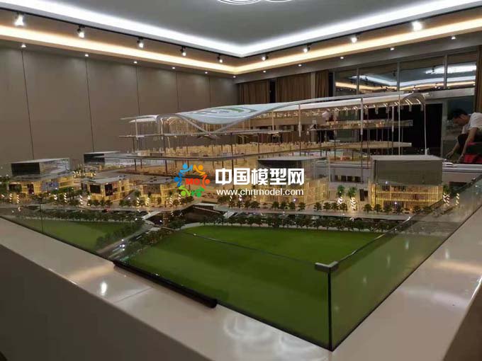 虎门高铁站沙盘模型