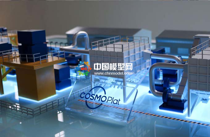 自动化产线沙盘模型