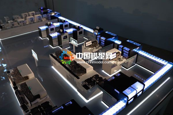 智能医疗诊断系统沙盘模型