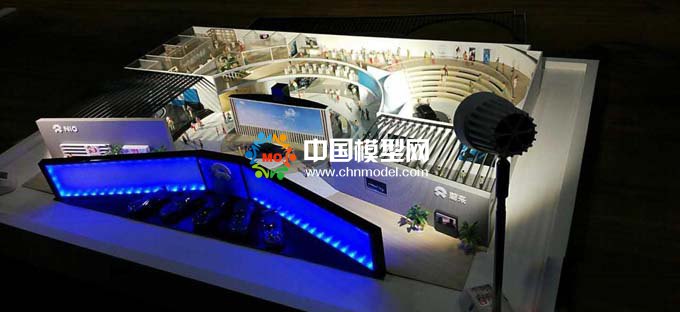汽车展台模型,4S店沙盘