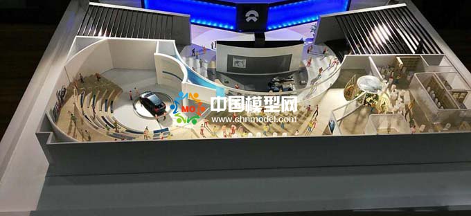 汽车展台模型,4S店沙盘