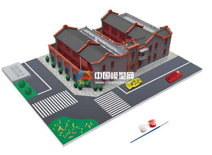 【新品速递：一大会址】建筑模型献礼中国共产党