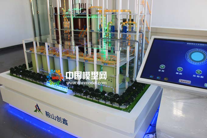 废酸再生处理沙盘模型