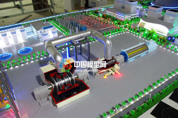 华北电力大学火力发电教学模型