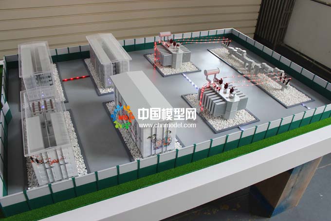 模块化变电站模型，箱式变电站模型