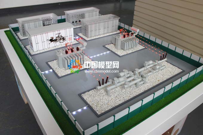模块化变电站模型，箱式变电站模型