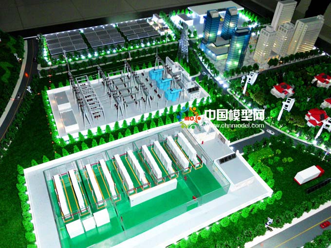 电池储能系统沙盘模型