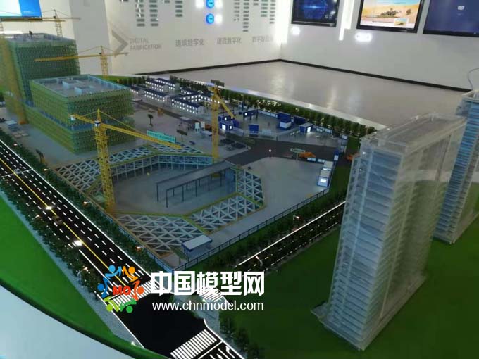 智慧工地沙盘模型