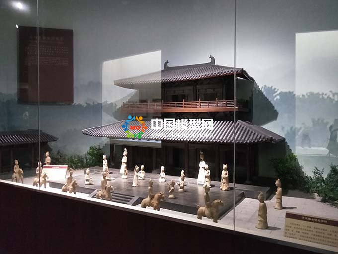 博物馆古建筑模型
