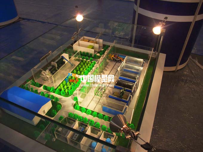 沼气站模型