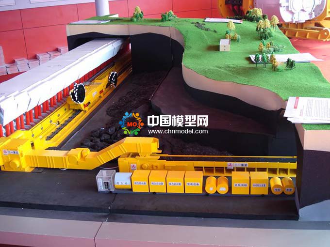 煤矿模型、矿山机械模型系列教学实训展览模型